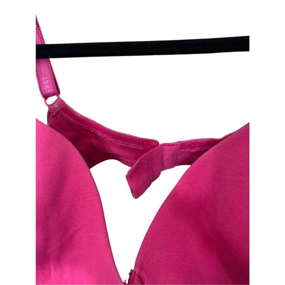 VS Pink Women's Lined Perfect Coverage 36DD Pink Bra - Picture 2 of 6